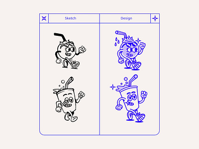 Sketch vs Design : Northern Weather brand branding design graphic design illustration logo mascot vector