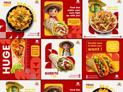 Food Social Media post design