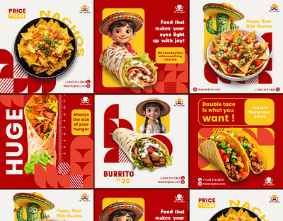 Food Social Media post design