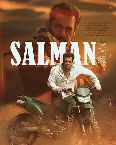 Salman Khan Poster Design design graphic design movie poster photoshop poster design