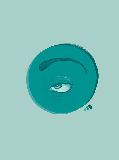 Green Eye design graphic design illustration