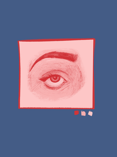 Red Eye design graphic design illustration