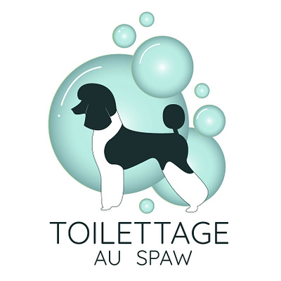 Grooming Au Spaw Brand design logo