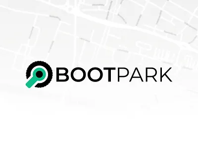 Bootpark brand branding concept logo vector