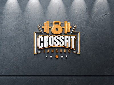 CROSSFIT LANGHUS LOGO DESIGN creative logo