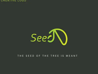 Seed Creative Logo art bestlogodesigner branding brandlogo businesslogo creativelogo design designs graphic design graphicdesigner graphicdesigns logo logodesign logodesigners logodesignspiration logos seed seedlogo seeds typography