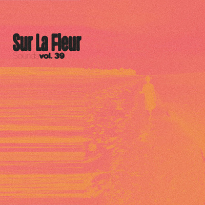 Sur La Fleur Sounds vol. 39 album art cover art design graphic design music photography typography visualdesign