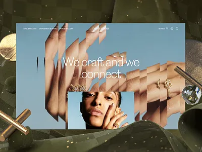 Oscar Massin / UI shot presentation 3d animation c4d octane