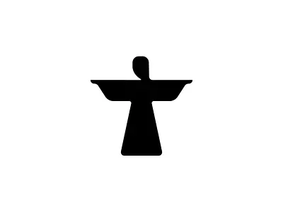 Letter T Christ redeemer Logo bold branding christ church design faith god graphic design hope icon lettermark logo logo mark minimal vector