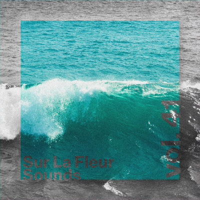 Sur La Fleur Sounds vol. 41 album art cover art design graphic design music photography typography visualdesign