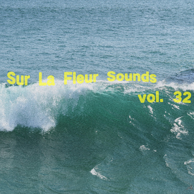 Sur La Fleur Sounds vol. 32 album art cover art design graphic design music photography typography visualdesign