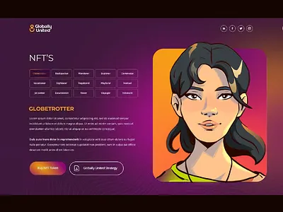 GU Avatar NFT agency animation avatar branding character design exploration graphic ideas illustration logo nft personal portrait spot test ui ux vector