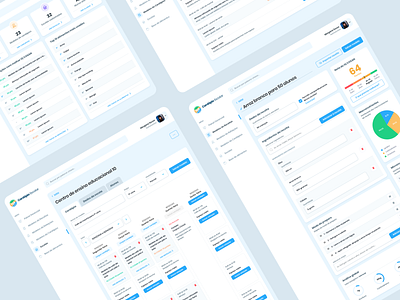 Platform for school food management app design desktop figma plataform school site student ui ux visual web