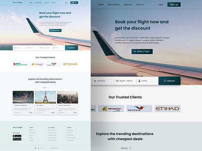 Travel Agency Landing Page bangladesh branding clean design design dribbble figma graphic design landing page simple travel agency travel landing page design web design