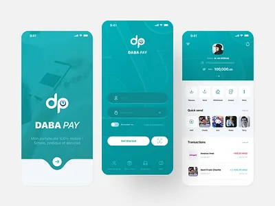 Finance App | E-Wallet app bank banking clean design finance flat minimal mobile ui ux wallet