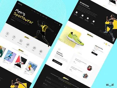 Sports E-commerce design e commerce illustration landingpage logo mobile app mobile application mobileui onlineshopping shopping sports sports landingpage sportse commerce ui uiux ux webdevelopement wed design