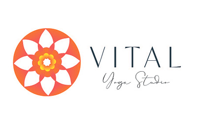 Yoga Studio Logo branding design graphic design logo typography