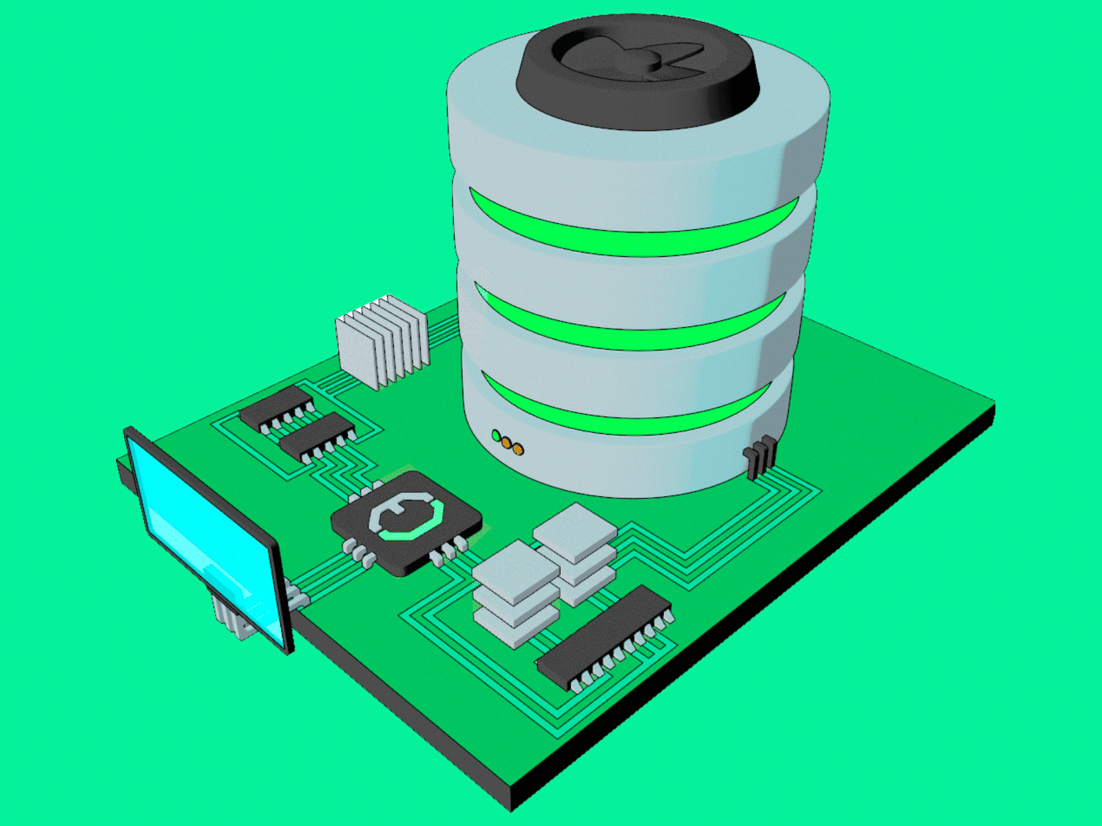 Big Data 3d animation branding code design graphic design illustration logo motion graphics tech ui web