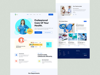 Medical website template figma figma template medical web template medical website medical website templates medical website ui web designer