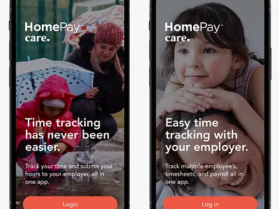 Care.com Homepay Payroll Apps app mobile native timetracker