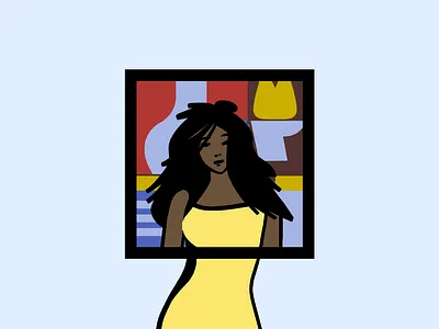 CALM WOMAN PORTRAIT character design digital art digital illustration female girl girl character girl illustration illusrtation painting woman woman character woman illustration