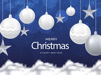 Christmas Banner app badge banner bat christmas greeting christmas invitation christmas sale design illustration innovation logo promotion sale vector