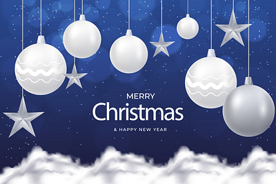 Christmas Banner app badge banner bat christmas greeting christmas invitation christmas sale design illustration innovation logo promotion sale vector