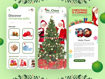 Christmas is Coming! 3d branding design graphic design ui ux