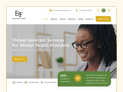 Efficient & Free Web Design administrative support agency website billing claim digital agency efficient free patient care remote responsive social media management ui ux virtual assistant web graphic design web design website website design