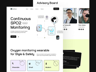 Oxywear redesign concept best web best web design cards company design home page interaction landing landing page design motion ui user experience user interface ux web design website website design