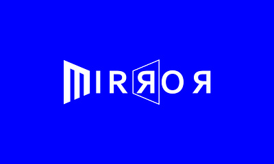 Mirror Logo Design brand logo business logo company logo creative logo design graphic design logo mirror logo modern logo unique logo