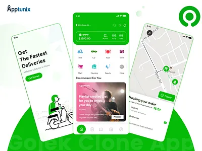 Gojek Clone App - A Superior App For All Services app like gojek appdevelopment appdevelopmentcompany apps like gojek apptunix branding design gojek gojek app clone gojek clone app gojek clone script gojekclone multi service app