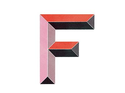 F B - Typography Illustrations design illustration lettering letters noise procreate typography