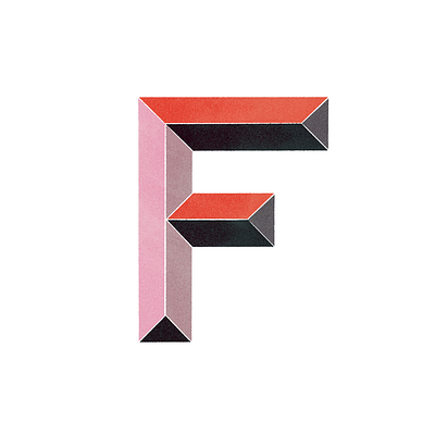 F B - Typography Illustrations design illustration lettering letters noise procreate typography