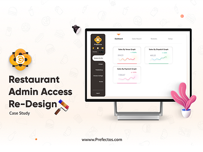 Prefectos Admin Software (Redesign) app brand branding colors design graphic design illustration restaurant ui uiux user experience ux vector