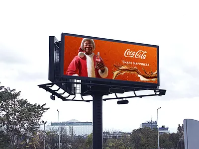 Daily UI #098 - Advertisement 098 ad advertisement banner beverage billboard billboard ad clean design clean ui coca cola cocacola daily ui 098 daily ui challenge dailyui098 dailyuichallenge graphic design pepsico promo promote ui