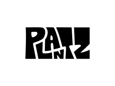 PLANTZ brand identity branding businesslogo custom typography customtype design handlettering lettering logo logodesign t-shirt