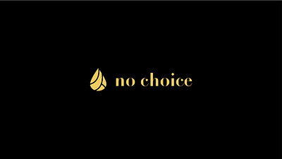 flower studio logotype «no choice» adobeillustrator branddesign branding design flower flowerlogo flowerstudio flowerstudiologotype graphic design logo minimalistic minimallogo vector