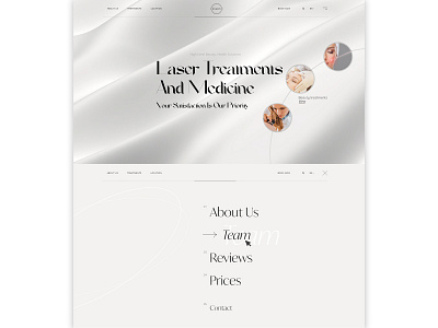 Clean UI Design For Medical Treatment ui