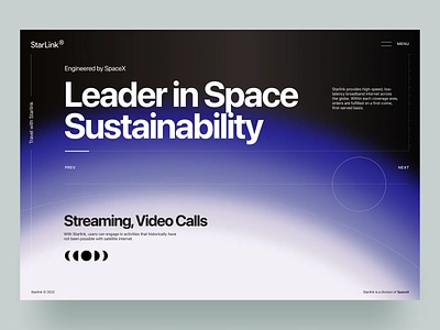 StarLink Website UI Concept blur concept creative galaxy homepage inspiration interface landing layout mars moon planets space spacex typo typography ui ux web webdesign