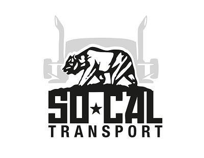 Logo Design for SoCal Transport branding design graphic design illustration logo vector