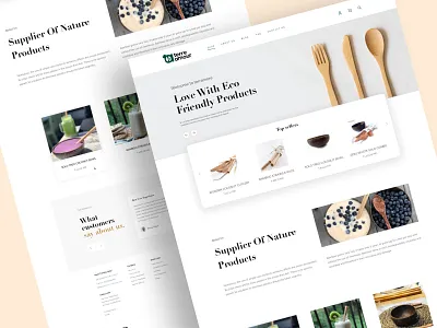 Website Design : landing page : Terreamour clean concept design dribbble figma user experience user interface