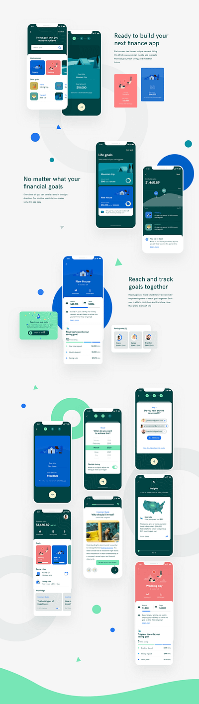 FinanceMobile App 3d animation app branding design graphic design illustration logo motion graphics ui vector