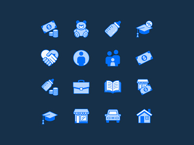 Column Tax Icons branding design economy finance icon illustration money refund startup tax ui ux