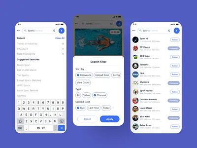 Search - Advance Search Filter advance filter ui design advance search ui app design daily ui design search search advance search filter search ui design ui design ux design