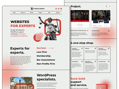 Home Page for Web Design Studio art brand design logo graphic design identity ui ux web design