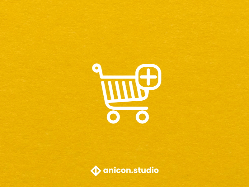 Duck season! Shopping season! anicon animated logo animation design graphic design icon illustration json logo lottie motion graphics shopping ui uiux ux