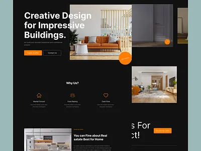 RealState figma landingpage realstate ui uiuxdesign ux website