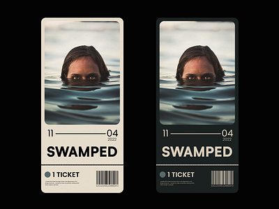 Movie Ticket Card UI design graphic design ui ux