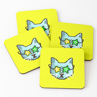 The Coaster 3d animation branding cat cat lovers character coaster cute cat freelance graphic design job logo motion graphics mug product product design product logo shop symbols ui